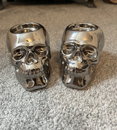 Skull tealight candle - 2,