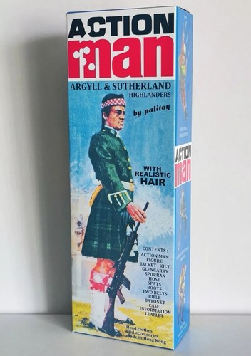 Vintage action man argyll - man,