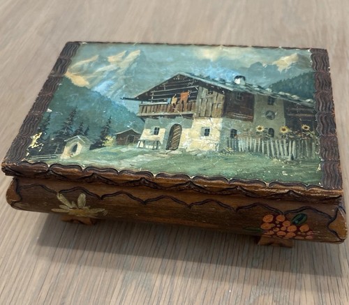 Vintage swiss musical - vintage,