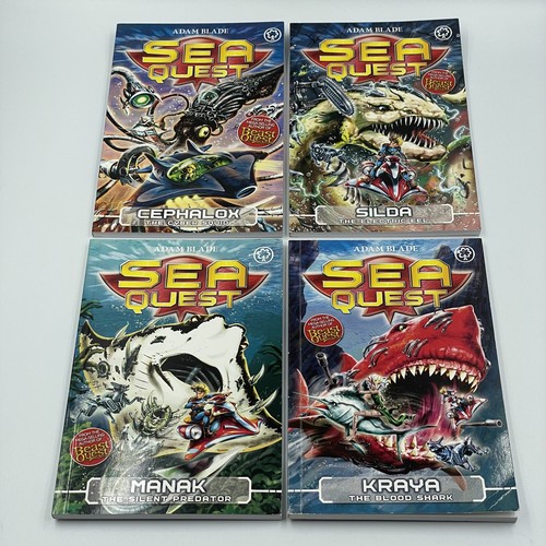 Sea quest book set - quest, •