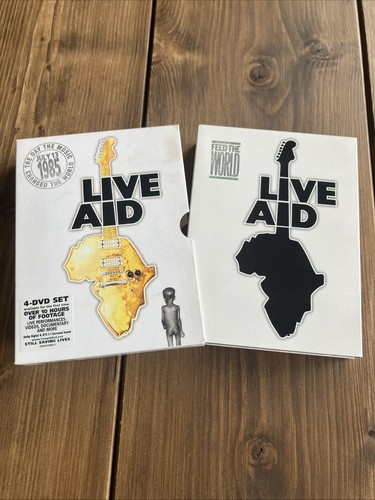 Live aid dvd box set - aid, 4-discs