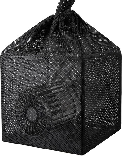 Pond filter bag pump barrier - pond,