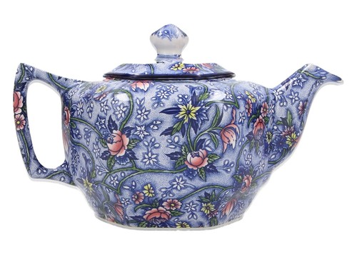 Ringtons blue pink floral - ringtons, &