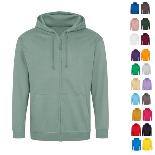 Mens hooded sweat - sweat, jacket