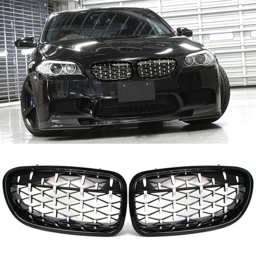 Gloss black chrome diamond - black,