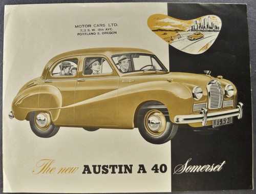 1952 austin a40 - a40, somerset