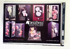 Kanban Floral Garden Poppies Paper Craft Toppers And Cards.