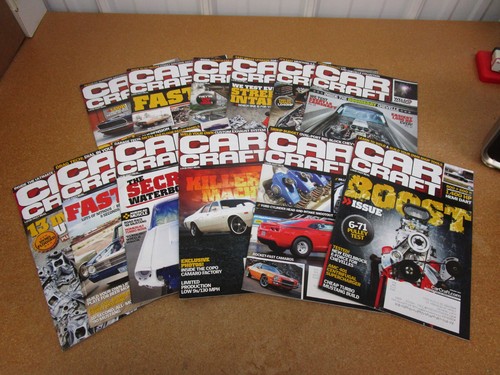 Lot 2013 car craft magazine - 12,