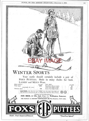 1922 advert fox i p - 1922, f.i.p