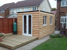 Insulated Garden office £1500 PER SQUARE METRE
