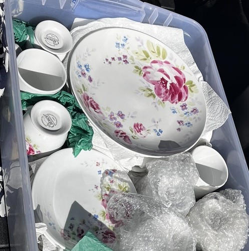 Fine china gibson heavenly - china,