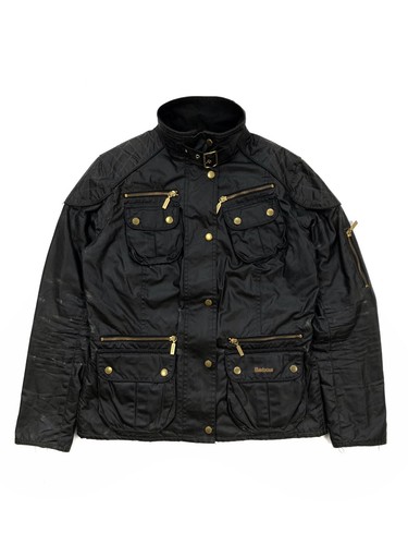Barbour wax ladies - wax, black