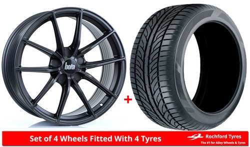 Alloy wheels tyres bola - 19",