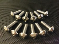 TZR250 Titanium front disc bolt rotor bolt kit TZR 250 89 onwards Ti rotor bolts