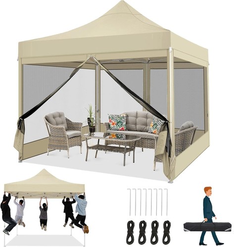 Canopy x10 heavy duty - 10'x10', pop