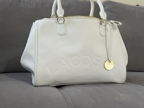 Large lacoste shoulder - shoulder, bag