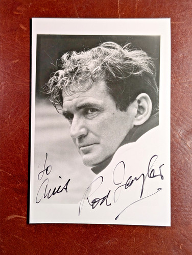 Vintage signed 5x3 photo - :, rod