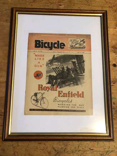 Original antique ww2 bicycle - original,