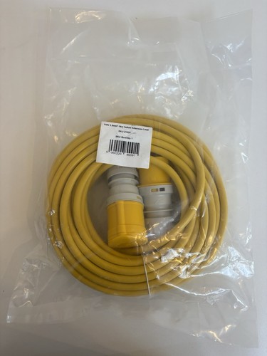 110v 14m yellow extension - extension, lead