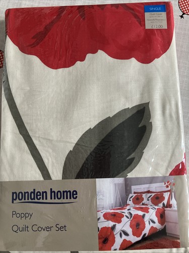Ponden home poppy single - ponden,