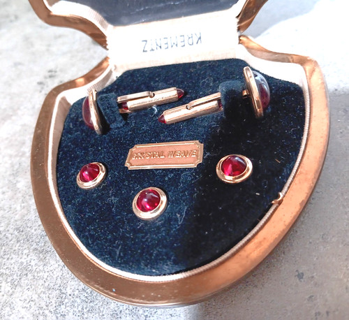 Vintage krementz cufflinks and - vintage,
