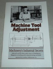 MACHINE TOOL ADJUSTMENT By