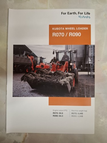 Kubota r070 r090 wheel loader - r090,