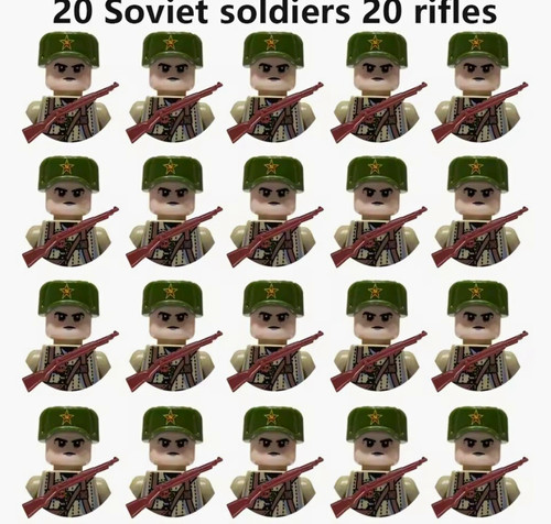 Lego soviet army soldier - army,