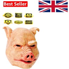 Pink Rubber Latex Horror Pig