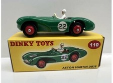 ASTON MARTIN DB3S NO.22 GREEN (REF 110) DTDB3S