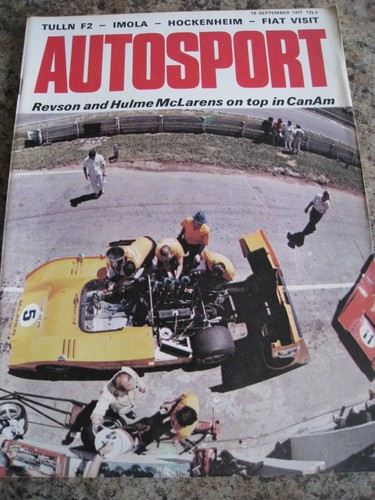 Autosport magazine sep 1971 - autosport,