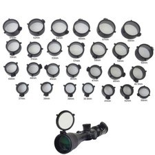Riflescope Lens Cover Flip Up