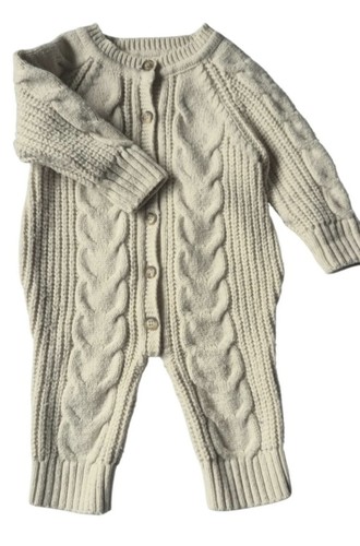 Zeni baby knitted romper - romper, 12-18