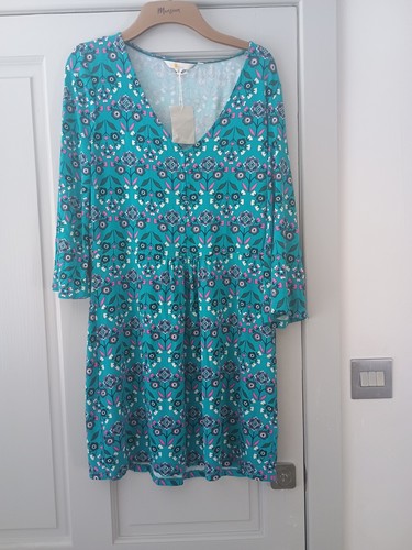 Boden tunic dress teal - tunic, in