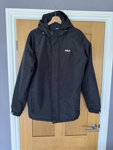 Fila men black coat size - black,