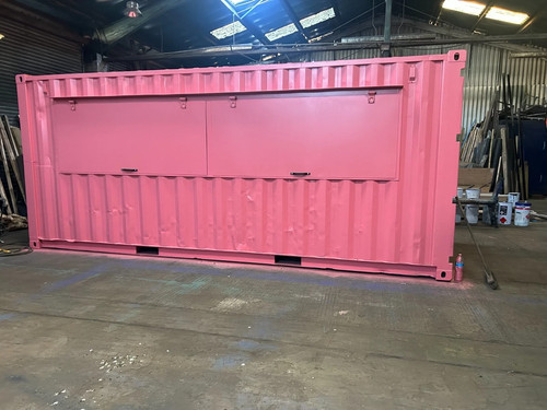20ft 8ft kiosk - 20ft, x