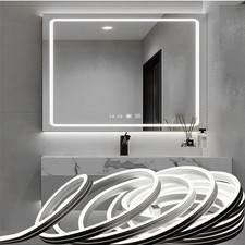 LED Vanity Mirror Light Strip Hollywood Dressing Table Waterproof Bathroom 5M