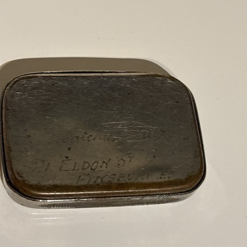 Vintage vesta case match - match, box