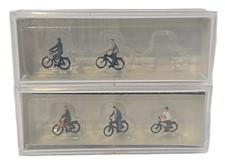 Preiser 79087 Cyclists Figure Set N Gauge x5 Figures Model Railway