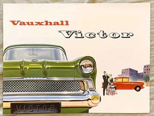 Vauxhall Victor brochure c1958 - V1149
