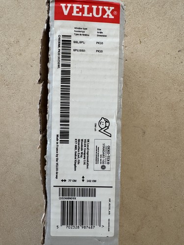 Velux blackout window blind