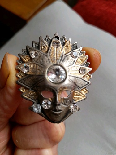 Vintage silver gold toned - silver/gold,