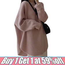 Women Italian Soft Knit Poncho Cape Wrap Kaftan Sweater Jumper