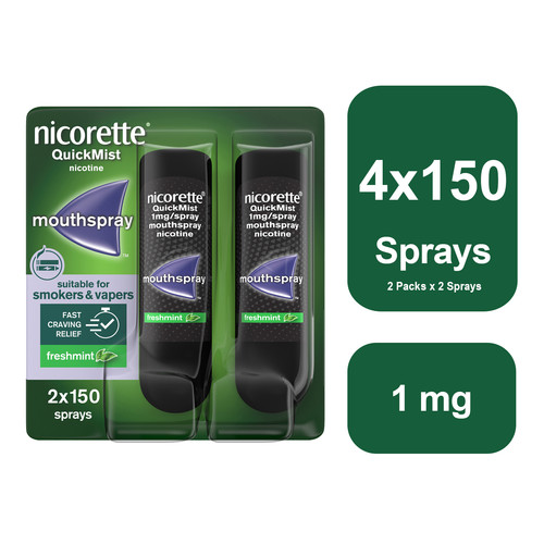 Nicorette freshmint quickmist - freshmint,