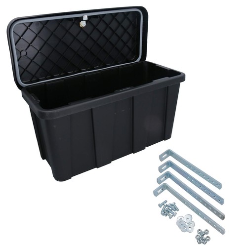 Small trailer plastic lockable - small,