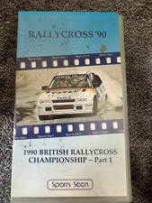 1990 British Rallycross VHS 