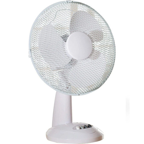 Desk fan oscillating - 12",