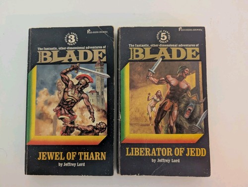 Richard blade series lot - blade, pb