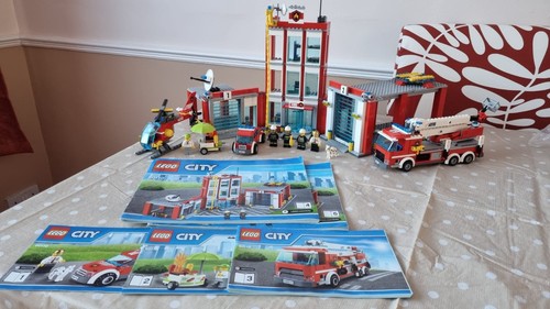 Lego city fire station - station, set