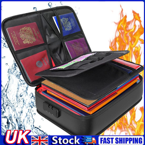 Fireproof document box with - fireproof,